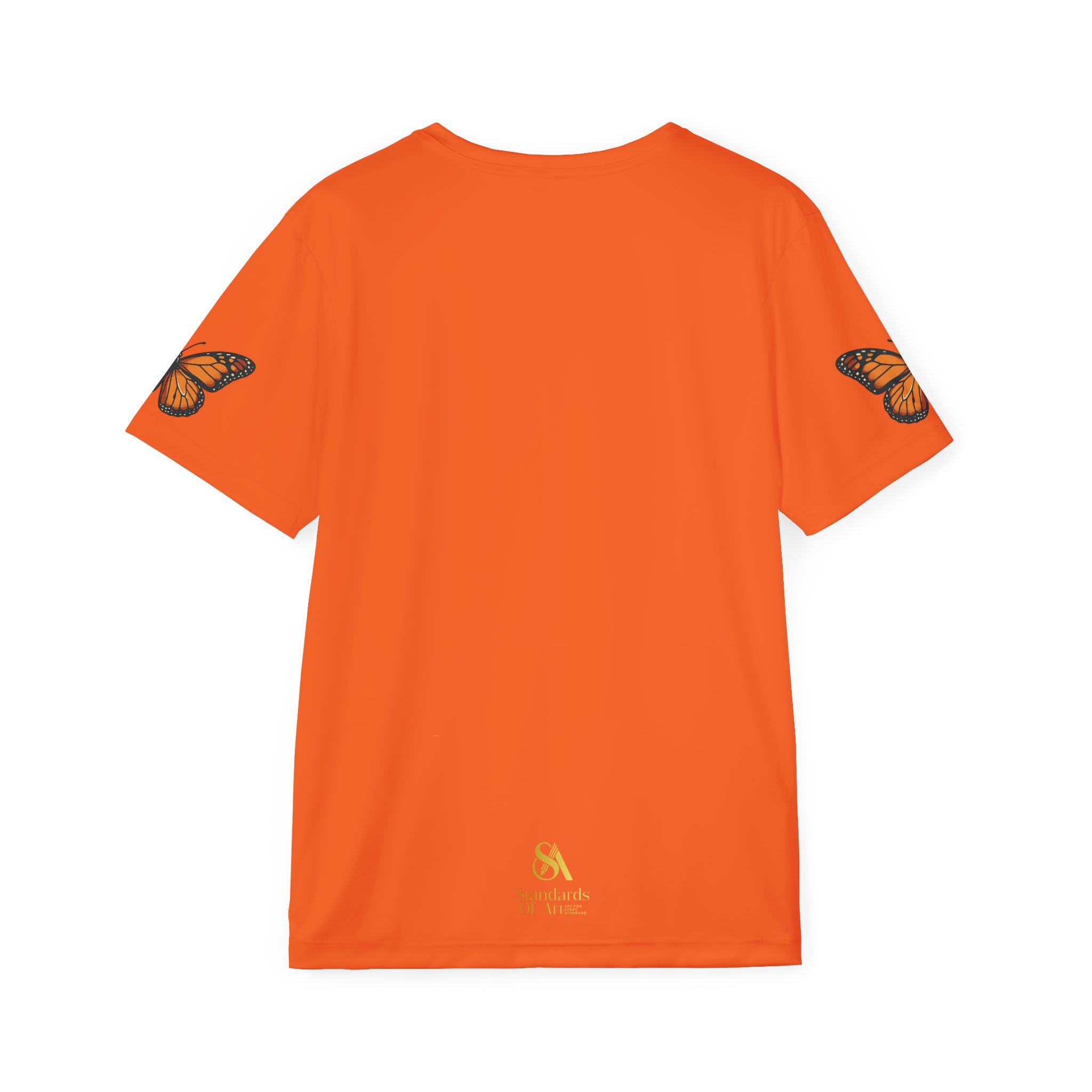 Women's Jersey — Orange Monarch Butterfly Art Graphic