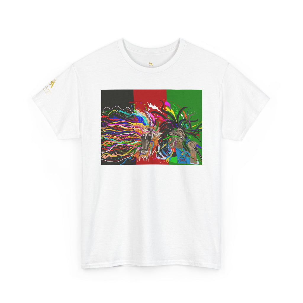 Psychedelic Native Headdress Graphic Tee