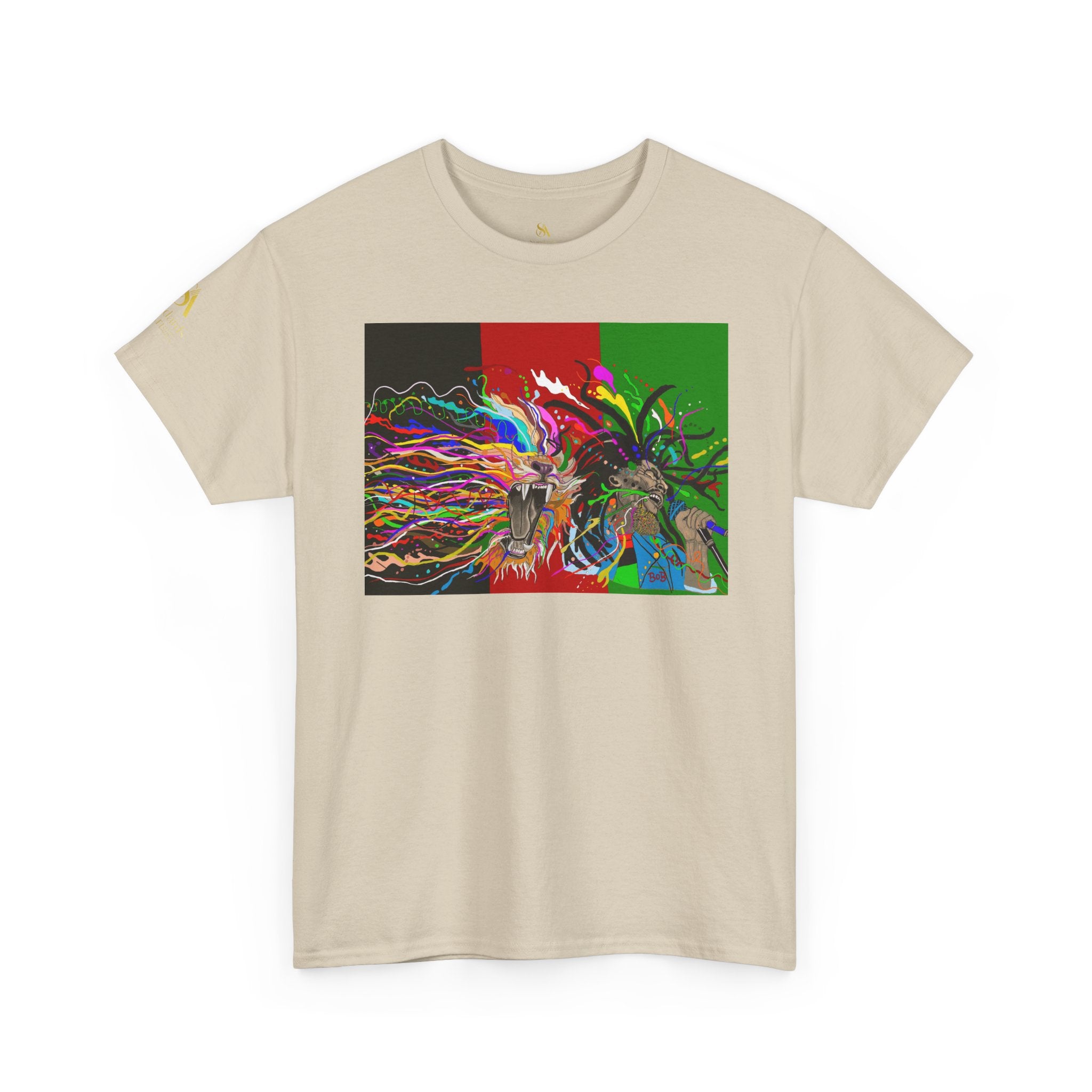 Psychedelic Native Headdress Graphic Tee