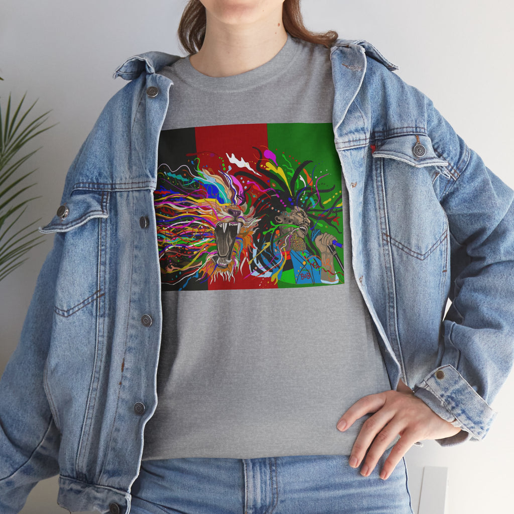 Psychedelic Native Headdress Graphic Tee