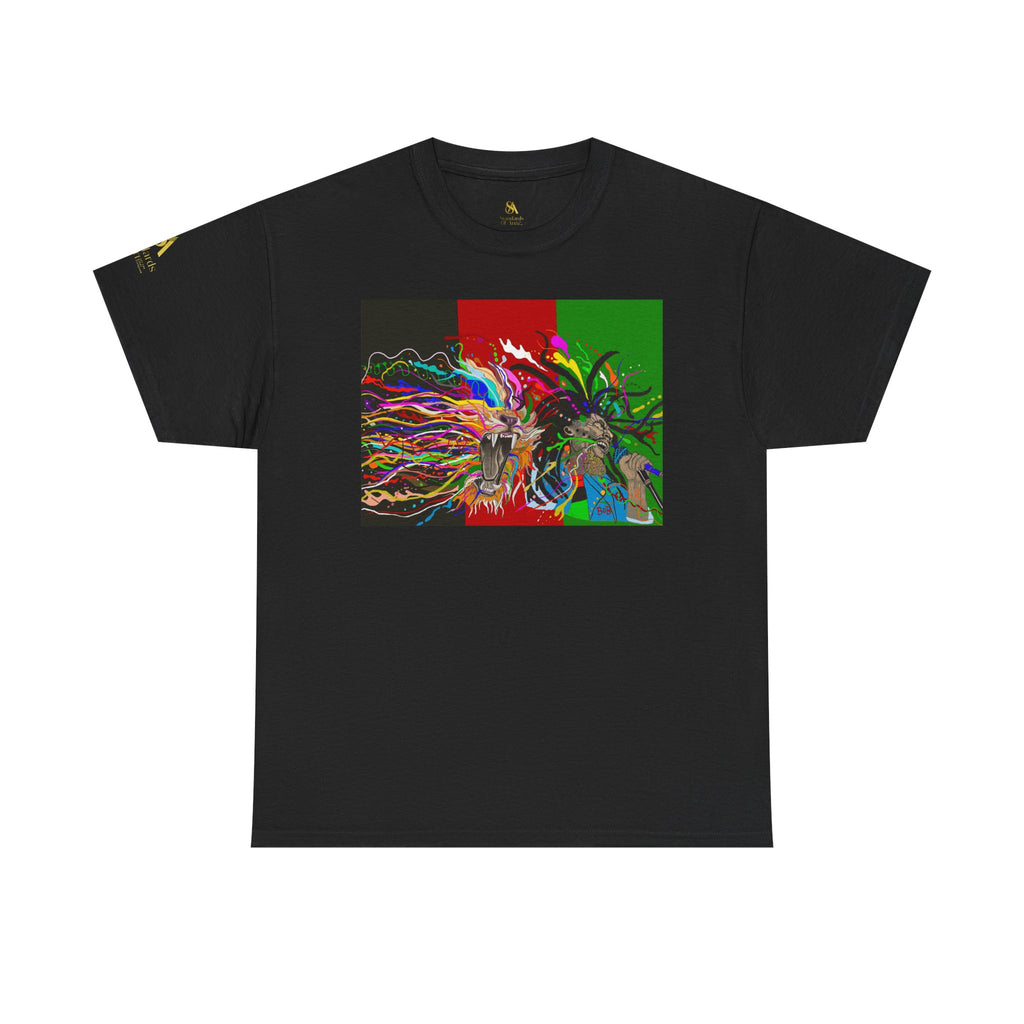 Psychedelic Native Headdress Graphic Tee