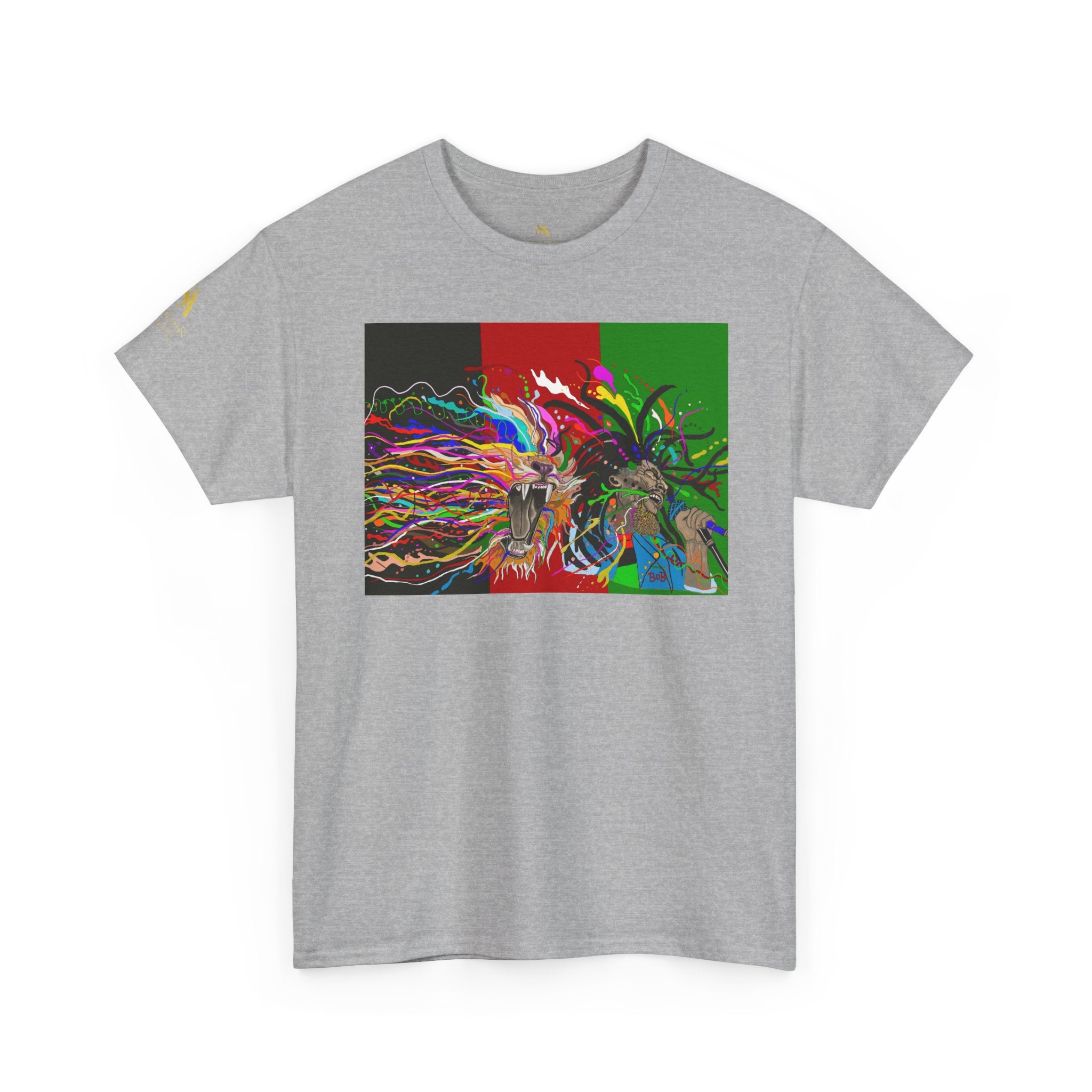 Psychedelic Native Headdress Graphic Tee