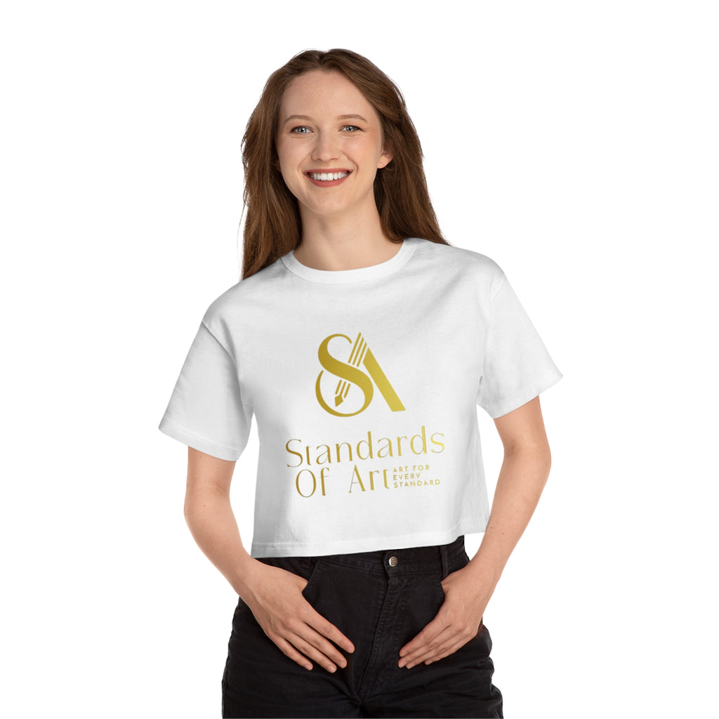 Dance Is My Art Cropped T-Shirt — Standards of Art Ballet Tee