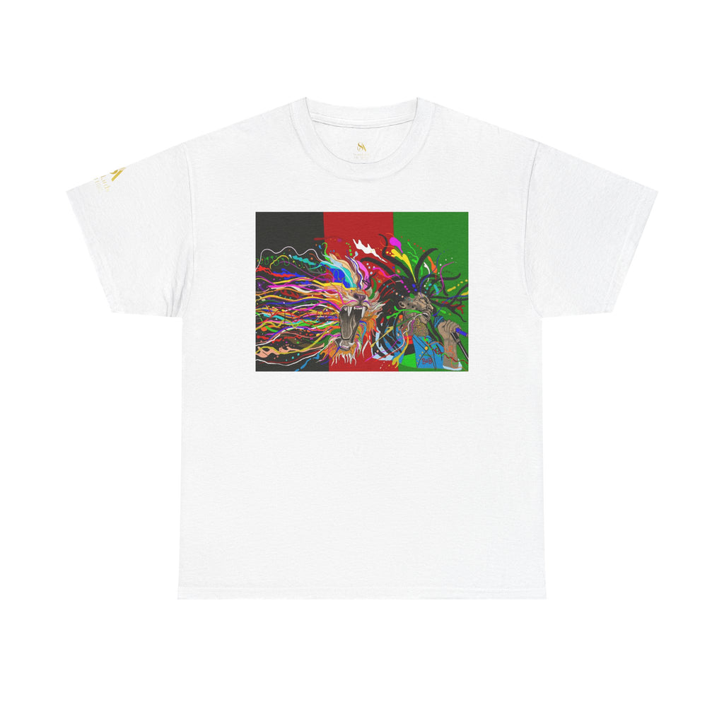 Psychedelic Native Headdress Graphic Tee