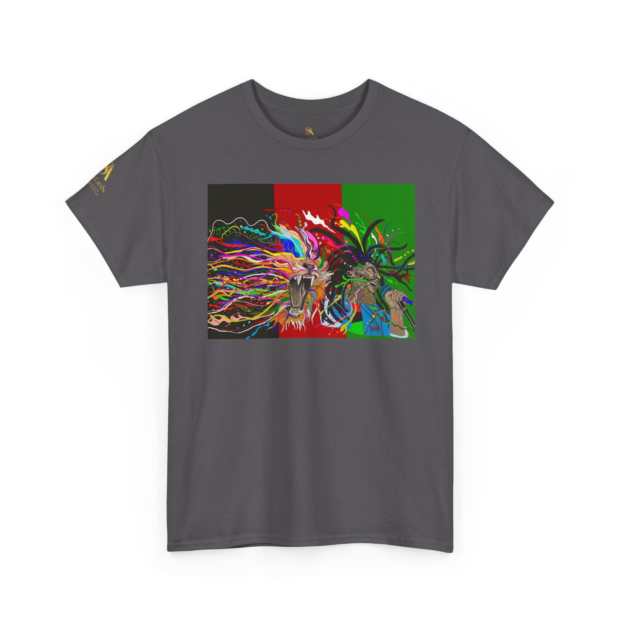 Psychedelic Native Headdress Graphic Tee