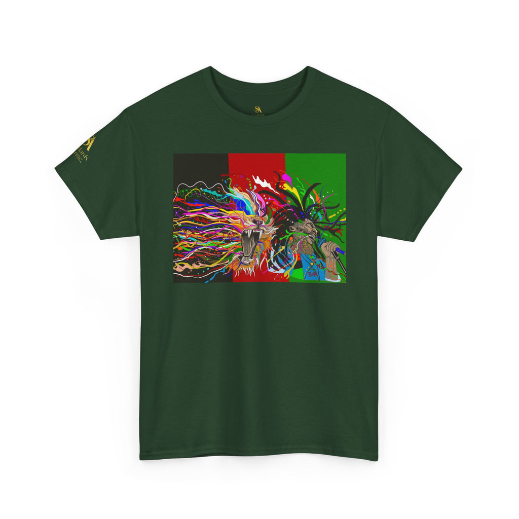 Psychedelic Native Headdress Graphic Tee