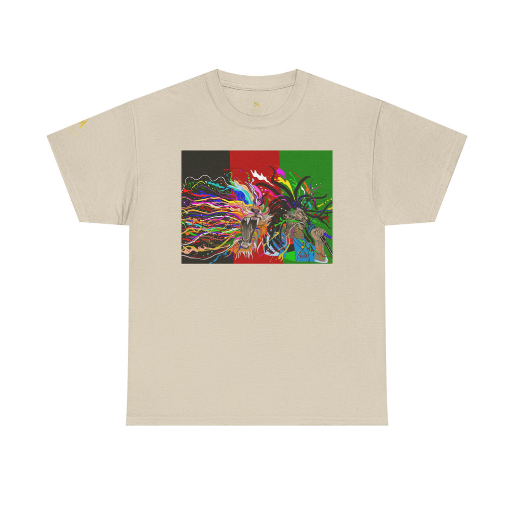 Psychedelic Native Headdress Graphic Tee