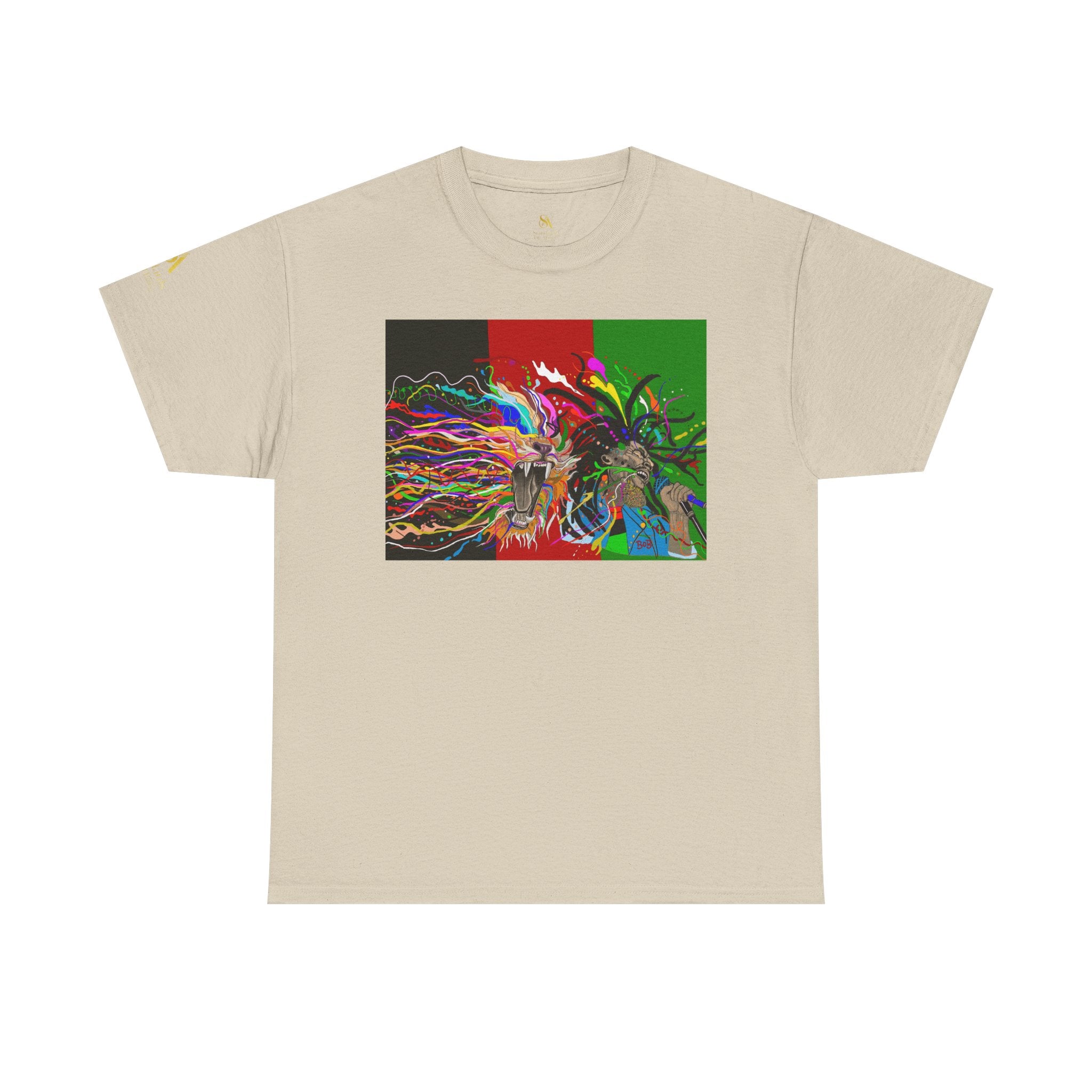 Psychedelic Native Headdress Graphic Tee