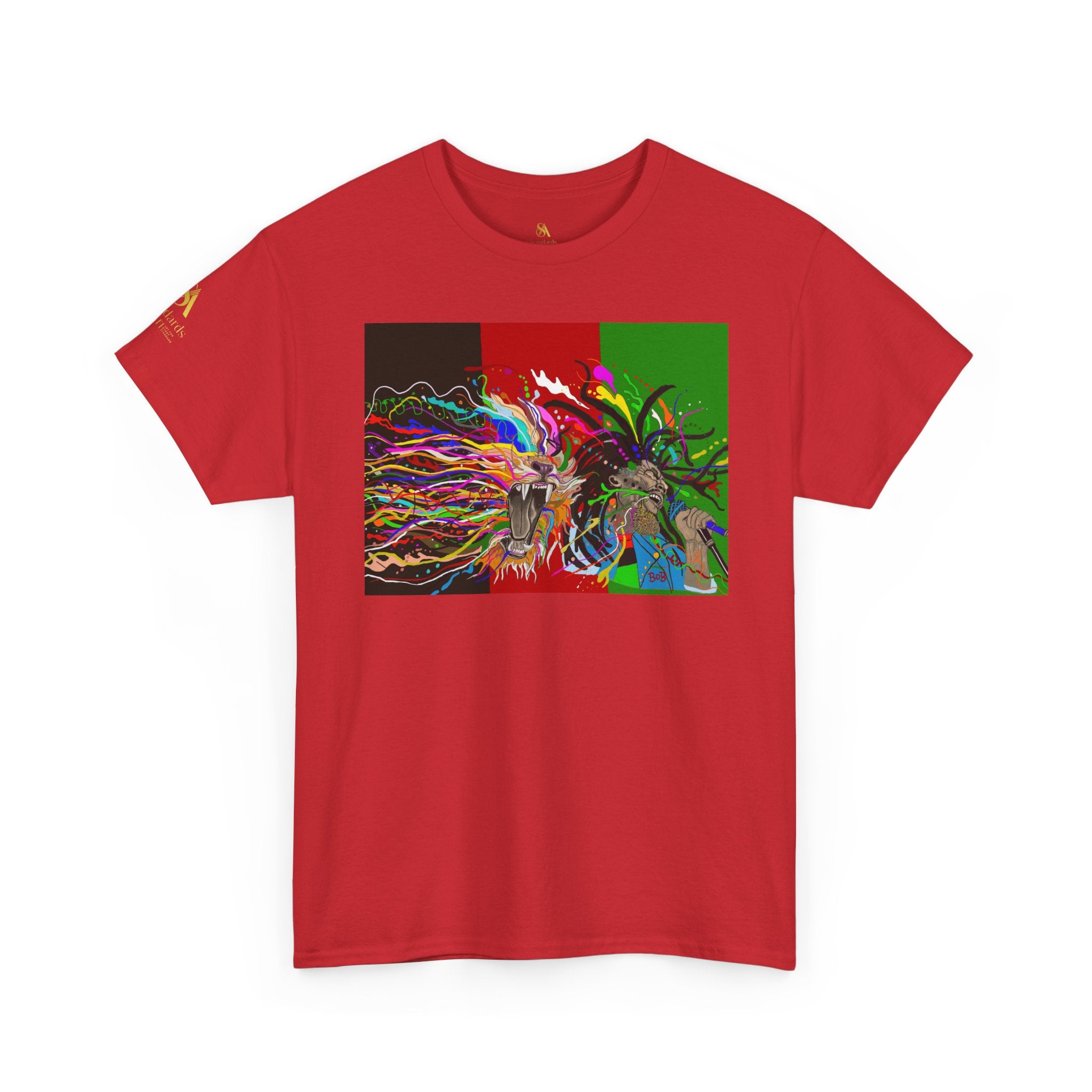 Psychedelic Native Headdress Graphic Tee