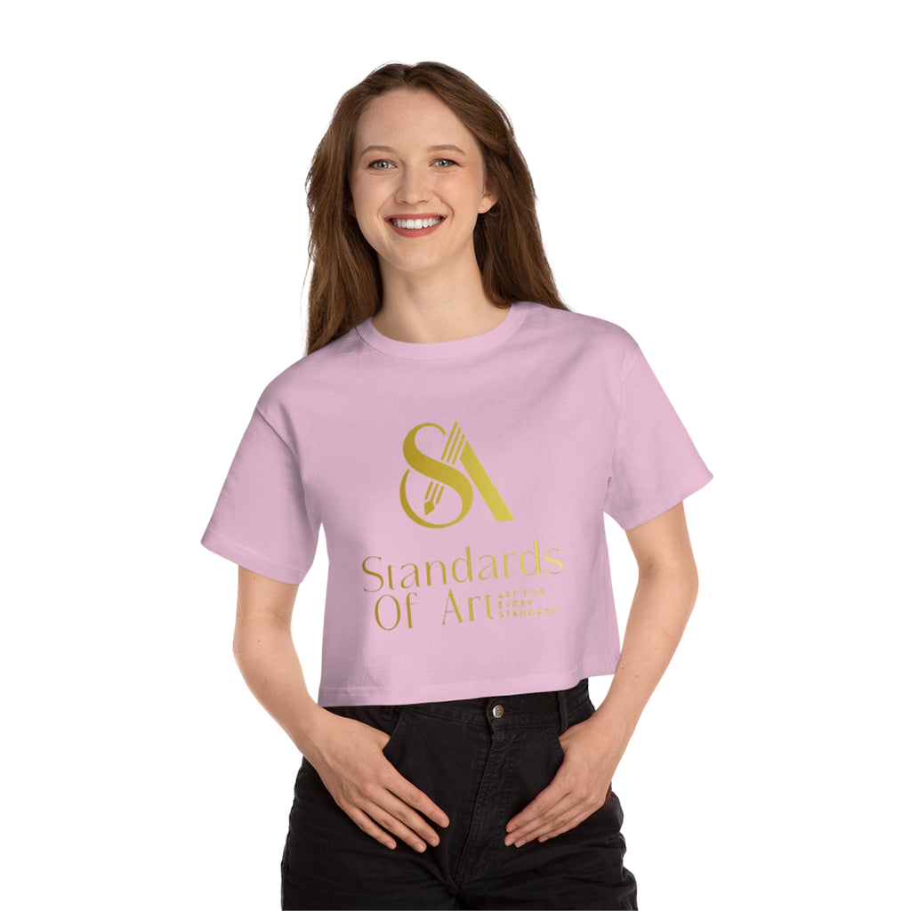 Dance Is My Art Cropped T-Shirt — Standards of Art Ballet Tee