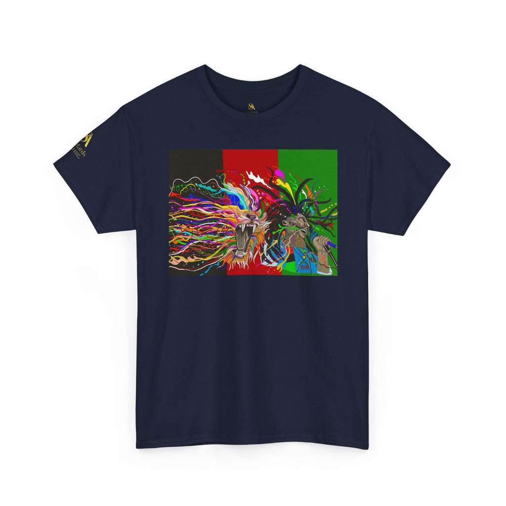 Psychedelic Native Headdress Graphic Tee