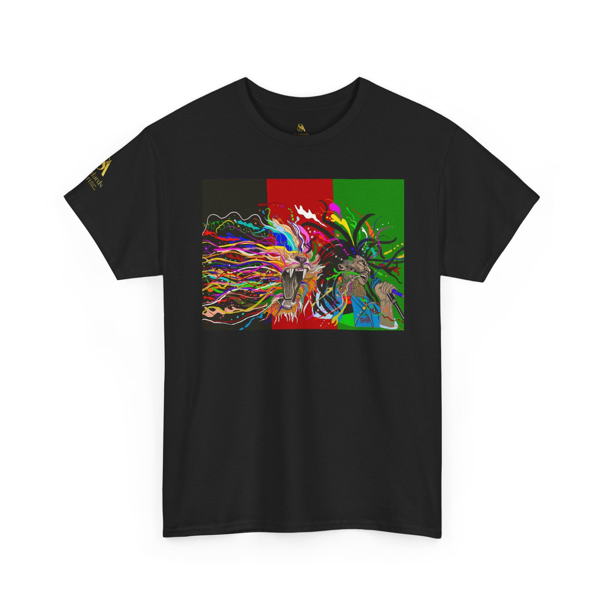 Psychedelic Native Headdress Graphic Tee