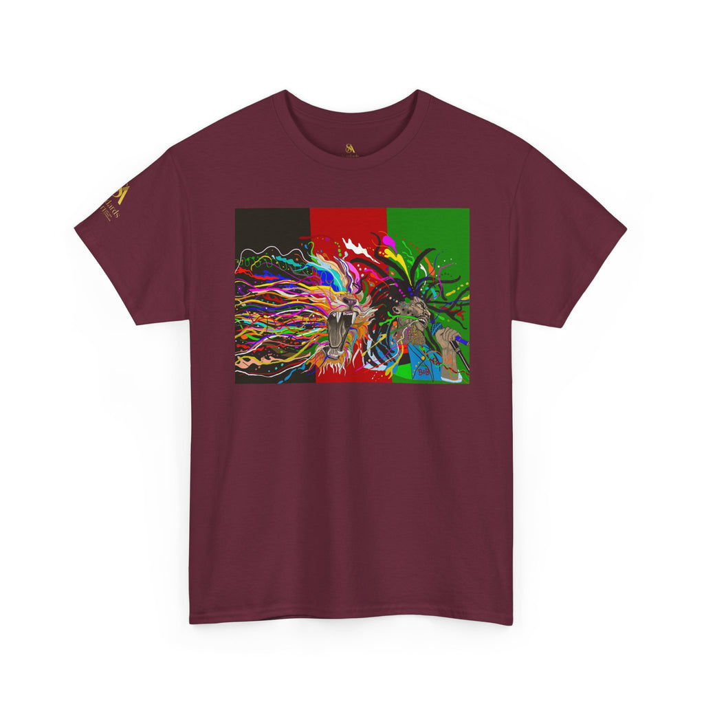 Psychedelic Native Headdress Graphic Tee