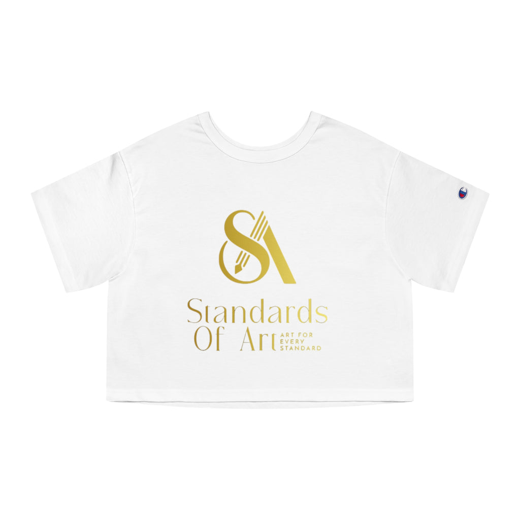 Dance Is My Art Cropped T-Shirt — Standards of Art Ballet Tee
