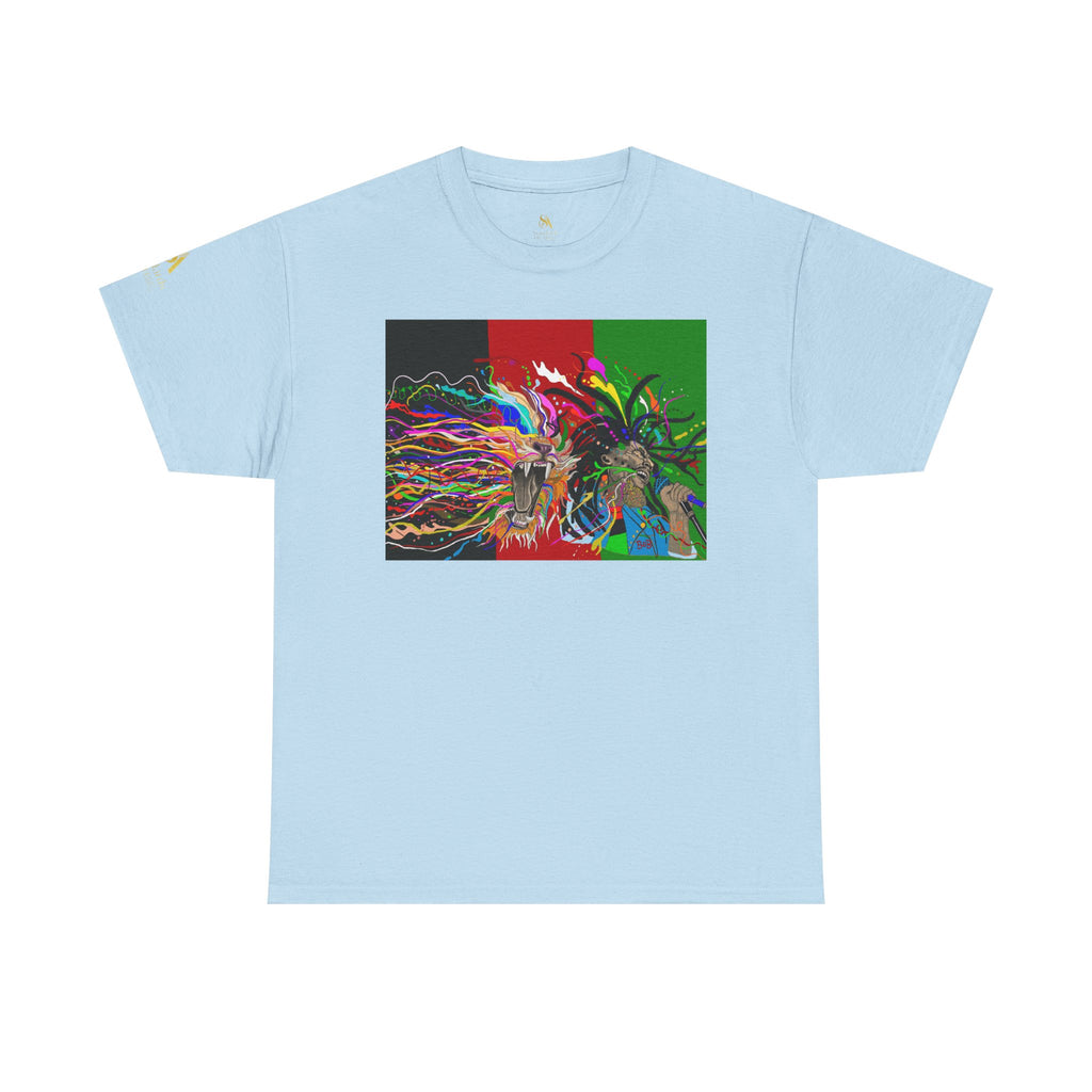 Psychedelic Native Headdress Graphic Tee