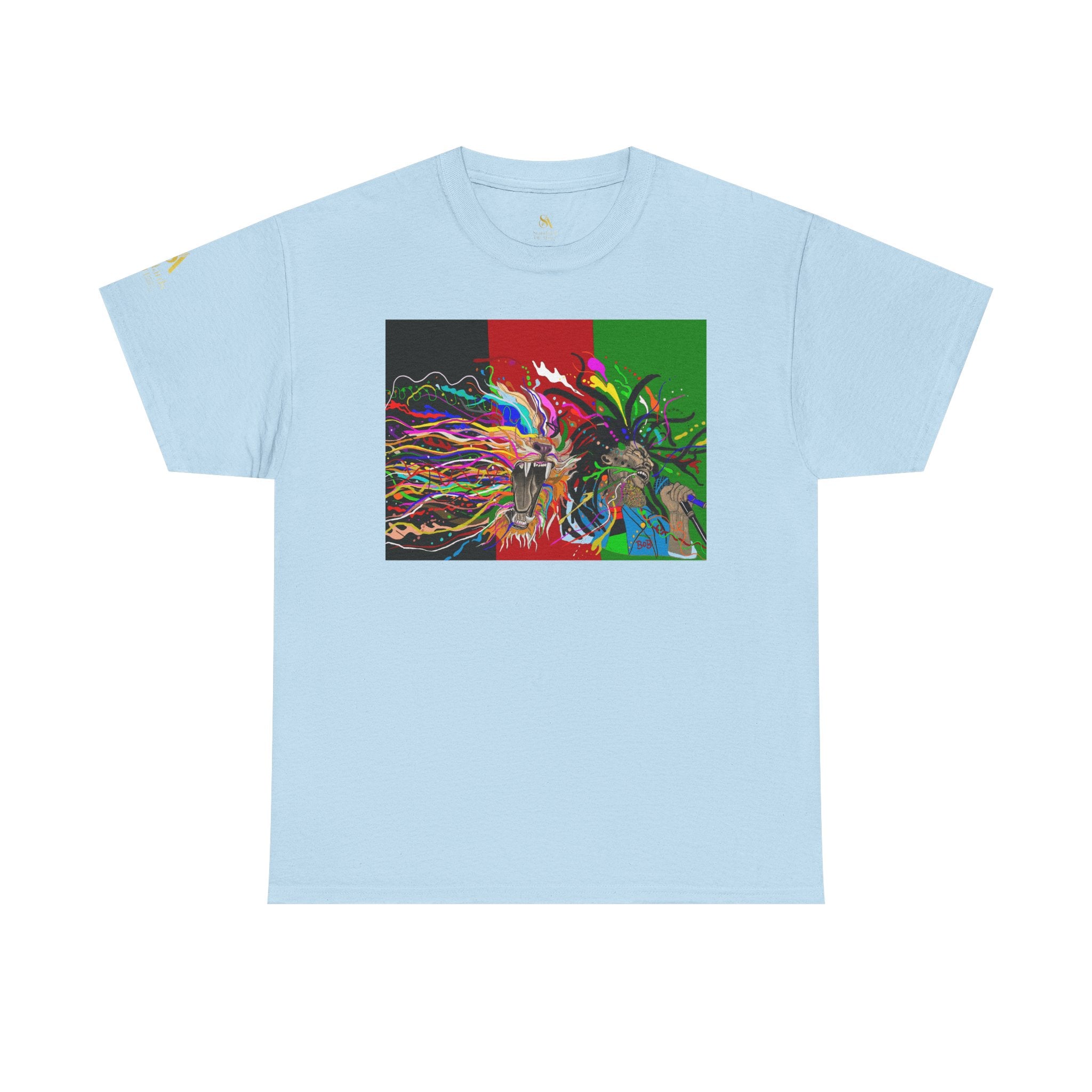 Psychedelic Native Headdress Graphic Tee