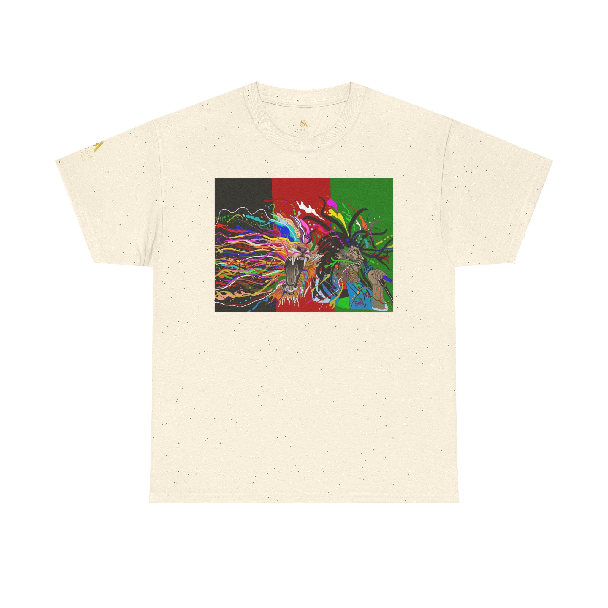 Psychedelic Native Headdress Graphic Tee