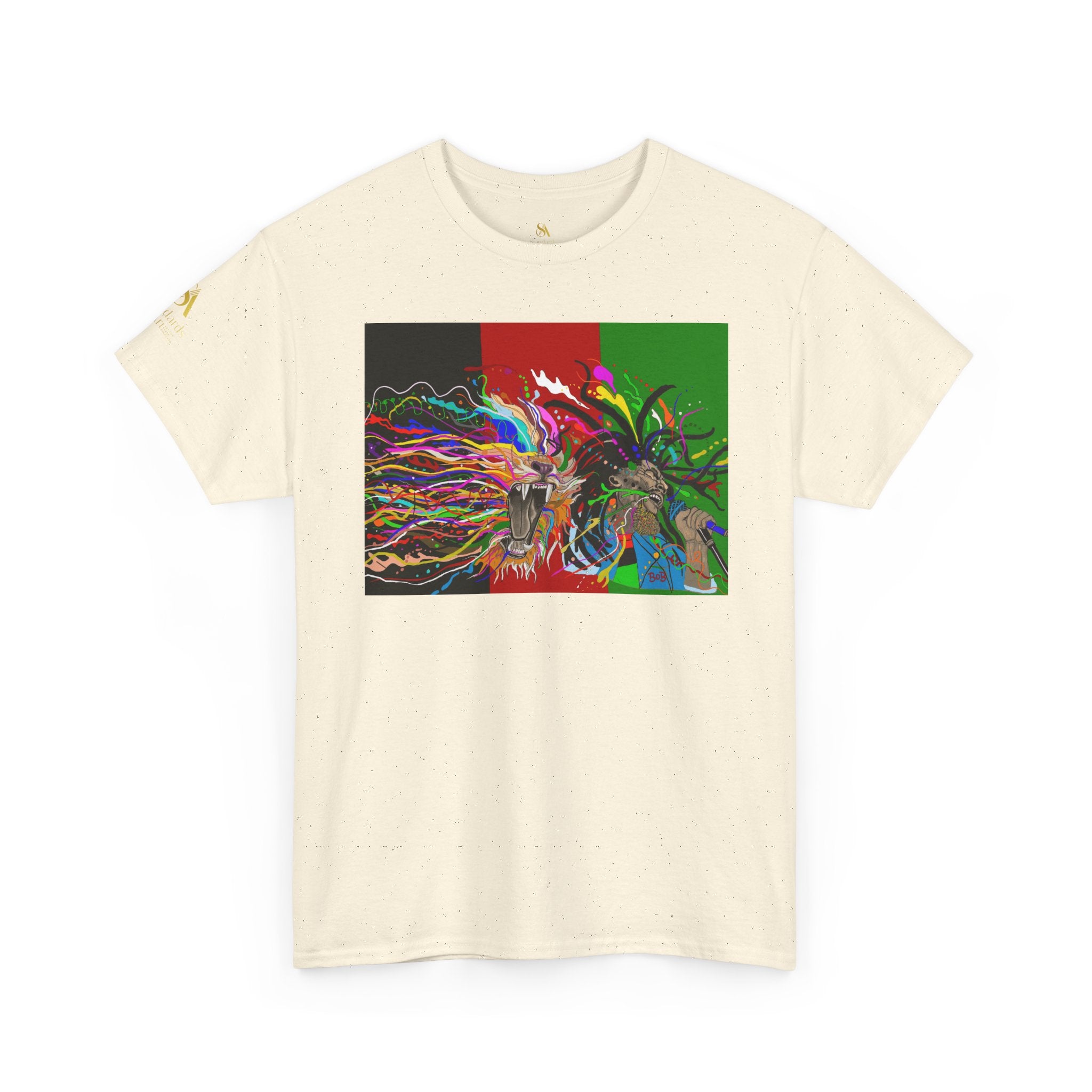 Psychedelic Native Headdress Graphic Tee