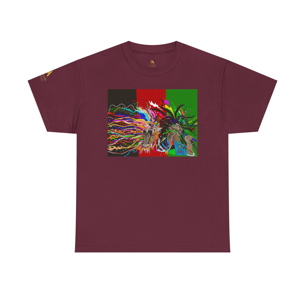 Psychedelic Native Headdress Graphic Tee