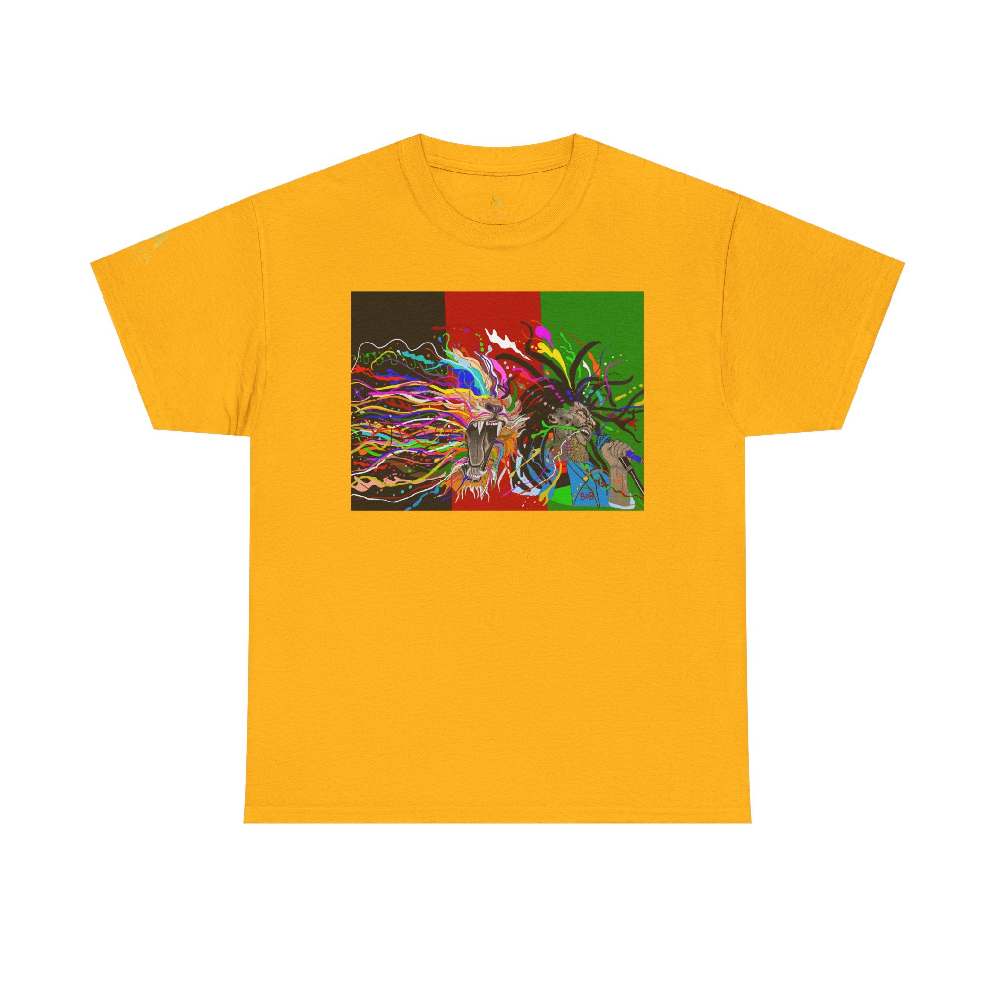 Psychedelic Native Headdress Graphic Tee