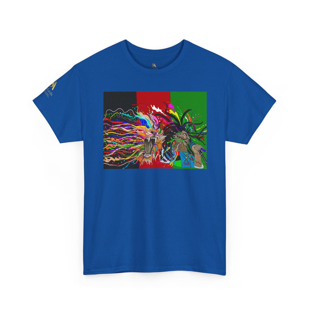 Psychedelic Native Headdress Graphic Tee