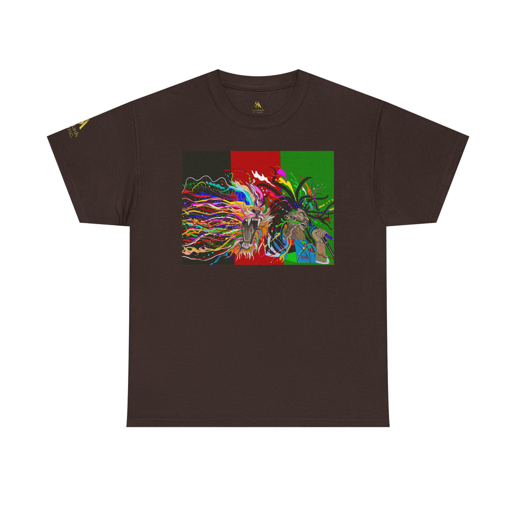 Psychedelic Native Headdress Graphic Tee