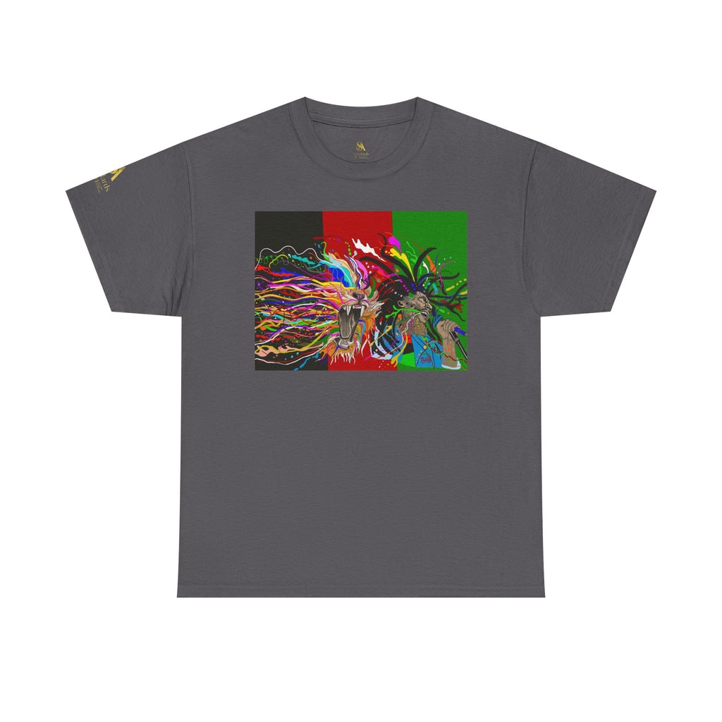 Psychedelic Native Headdress Graphic Tee