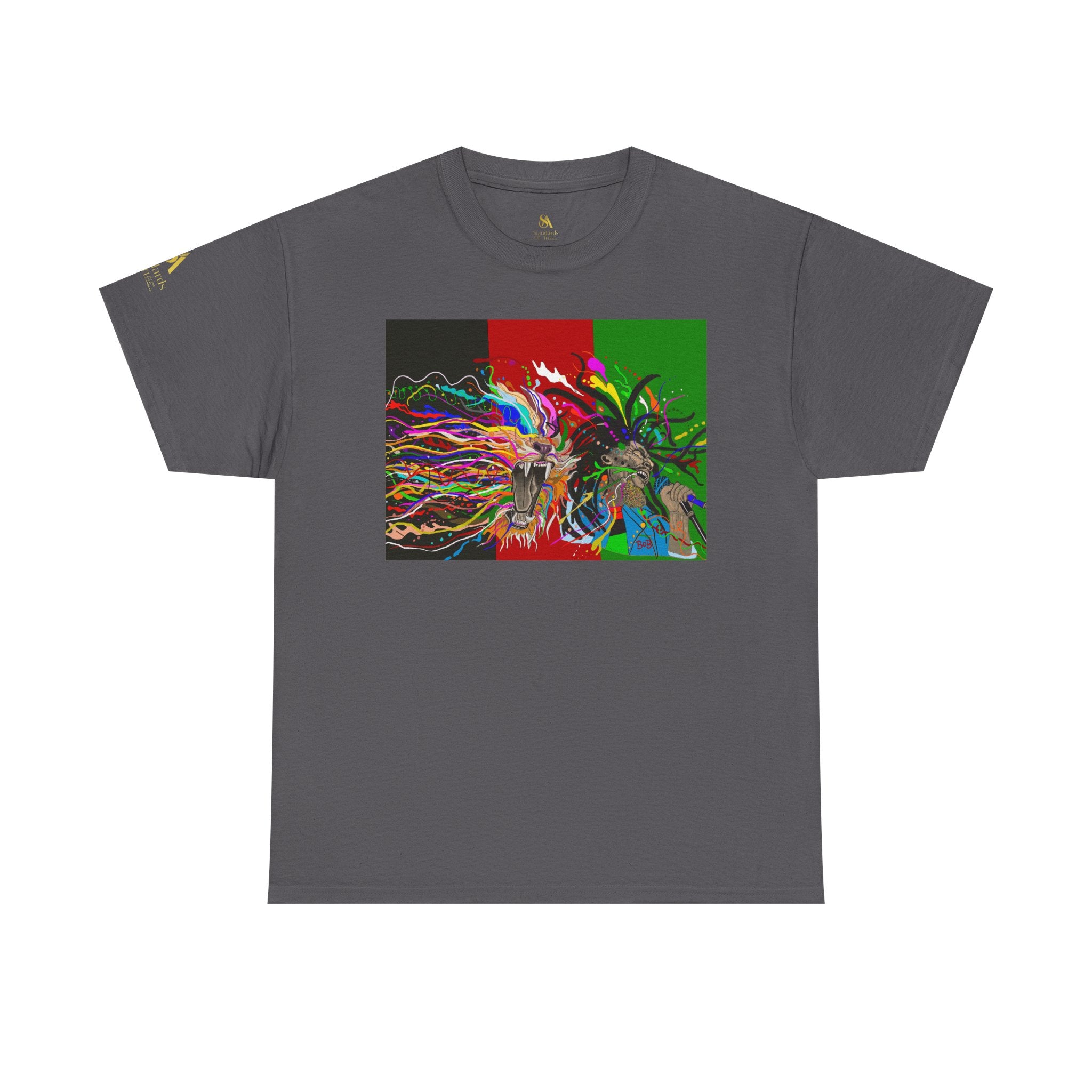 Psychedelic Native Headdress Graphic Tee