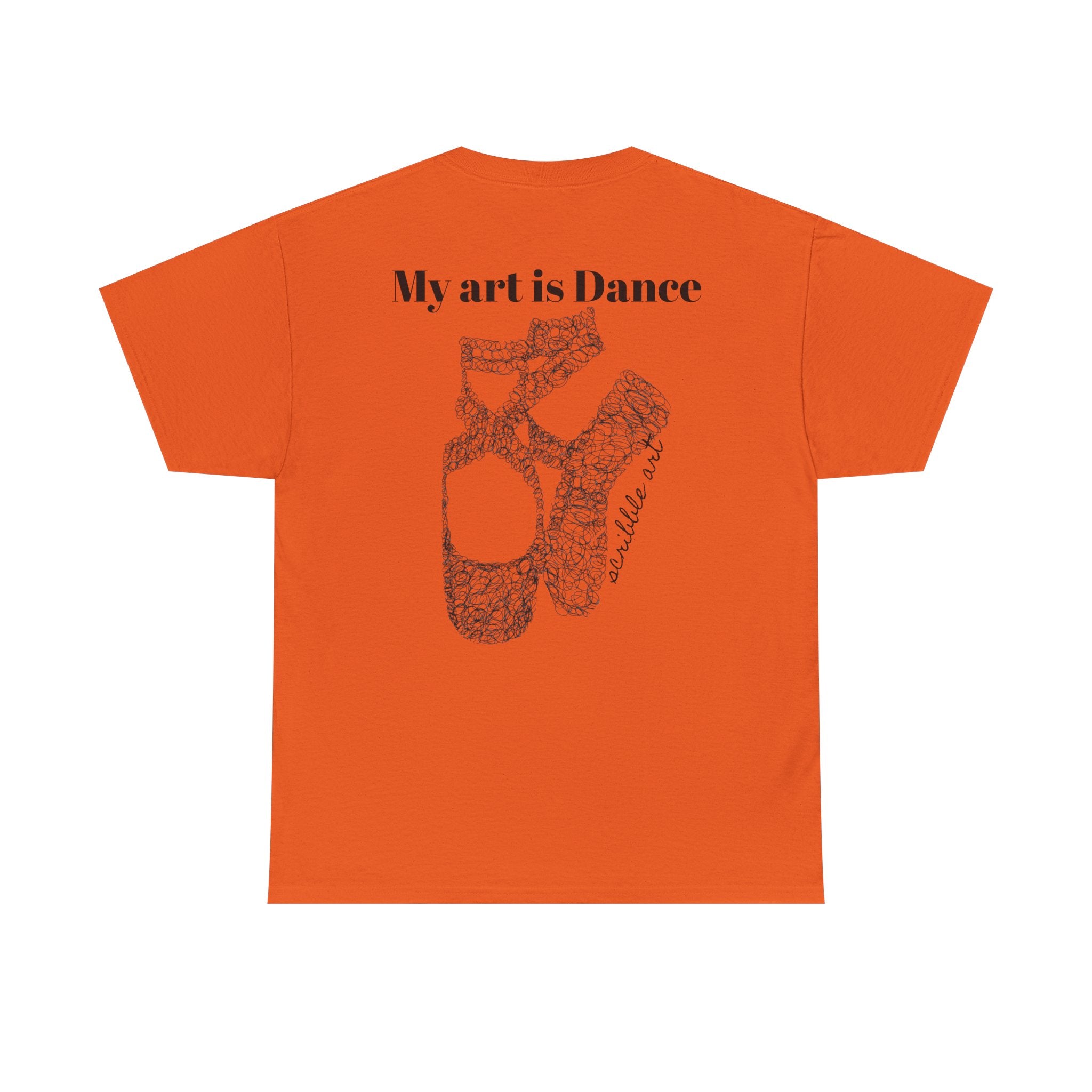 Dance Tee — "My Art is Dance" Ballet Pointe Shoe Graphic Shirt