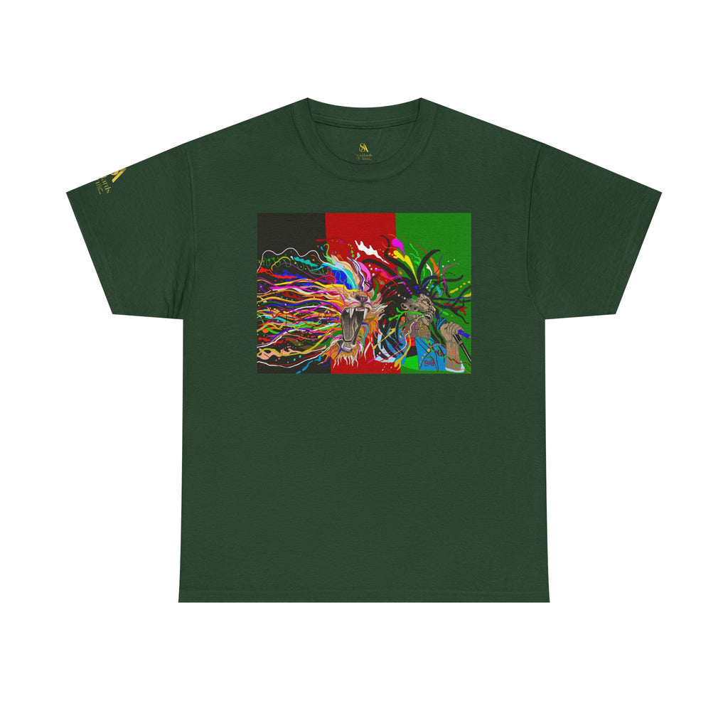 Psychedelic Native Headdress Graphic Tee