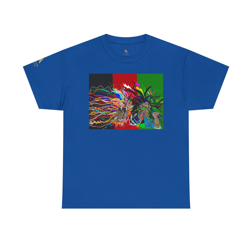 Psychedelic Native Headdress Graphic Tee