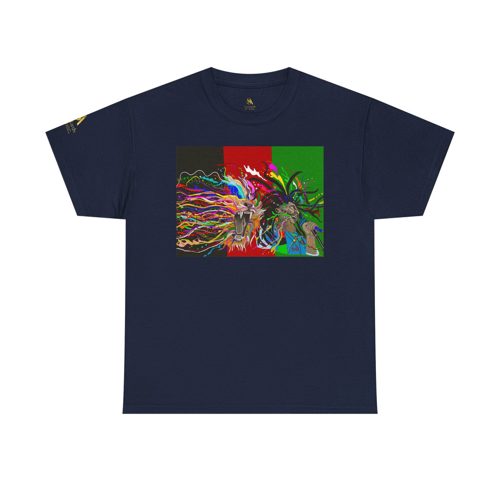 Psychedelic Native Headdress Graphic Tee